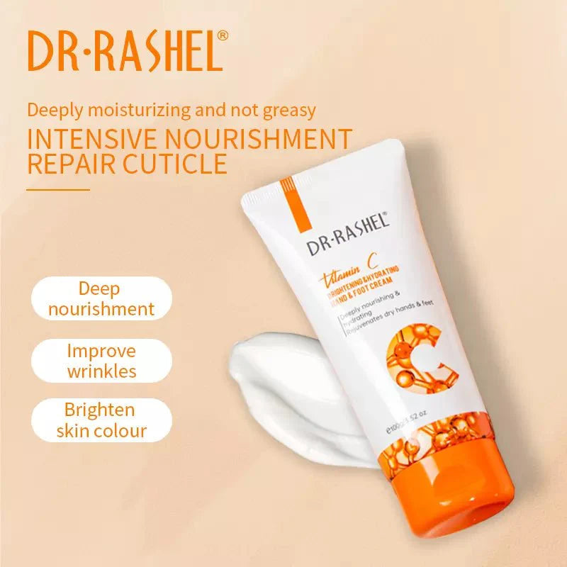 Dr Rashel - Vitamin C Brightening & Hydrating Hand & Foot Cream