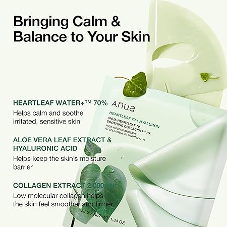 Anua - Soothing Collagen Mask (Original)