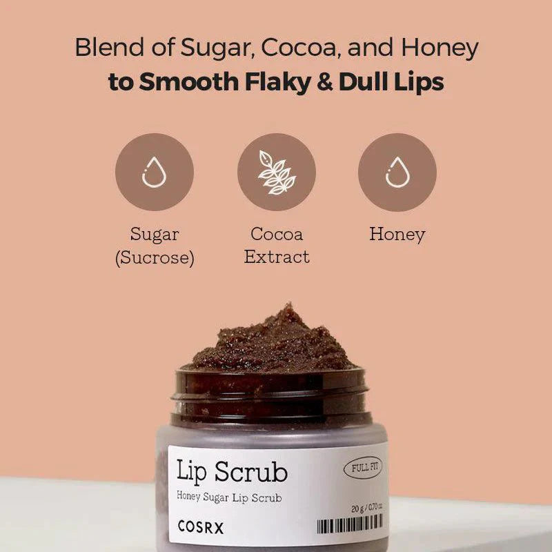 COSRX – Lip Scrub Honey Sugar Lip Scrub (Original)