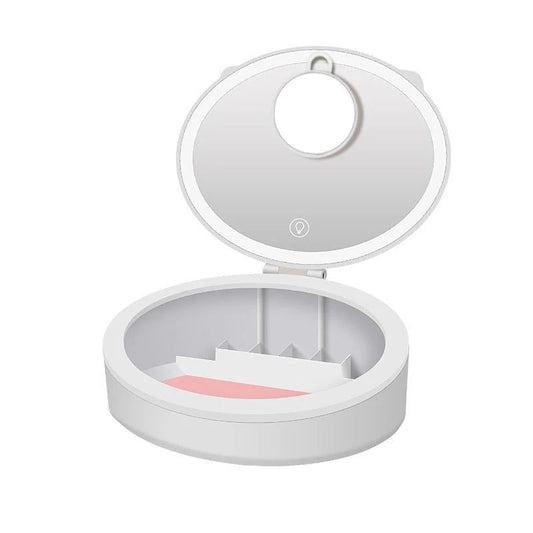 LED Makeup Mirror Desktop Girls