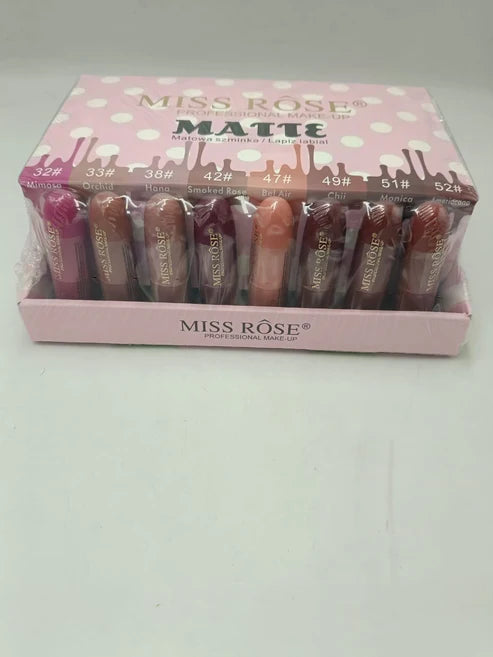 Miss Rose - Matte Lipstick Set